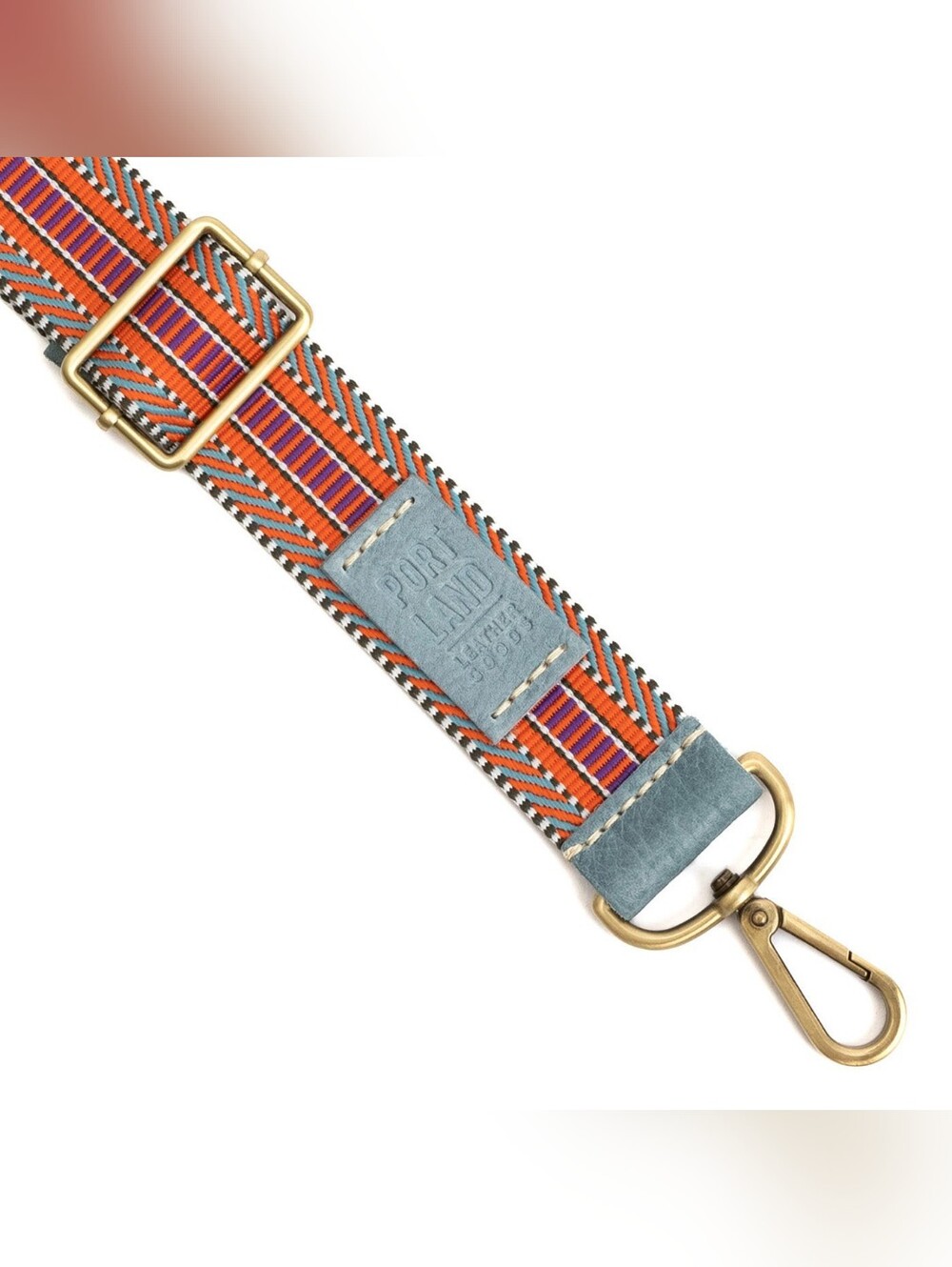 Portland Leather Goods Trailblazer Strap  Adjustable Original Indigo  Rare BNNU